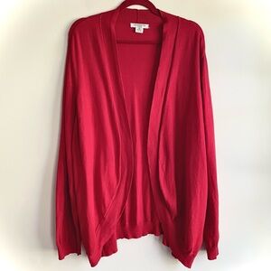 Liz Claiborne Woman Open Front Cardigan